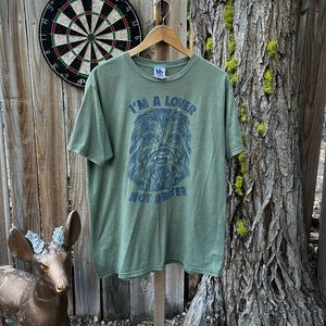 Junk Food Chewbacca “ I’m a lover, not a biter” Shirt.